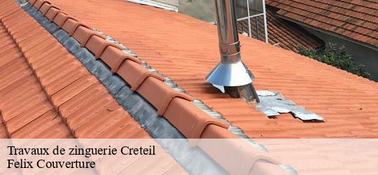 Travaux de zinguerie creteil-94000 Felix Couverture