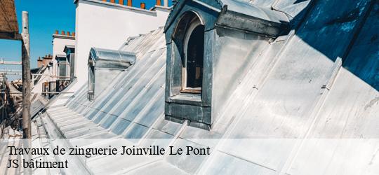 Travaux de zinguerie  joinville-le-pont-94340 JS bâtiment