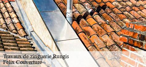 Travaux de zinguerie  rungis-94150 Felix Couverture