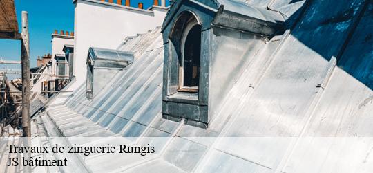 Travaux de zinguerie rungis-94150 JS bâtiment
