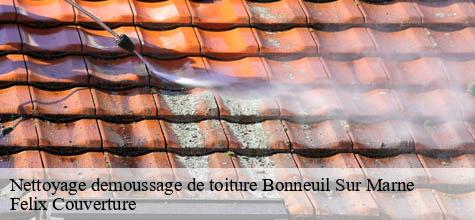 Nettoyage demoussage de toiture  bonneuil-sur-marne-94380 Felix Couverture