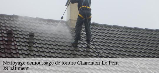 Nettoyage demoussage de toiture charenton-le-pont-94220 JS bâtiment