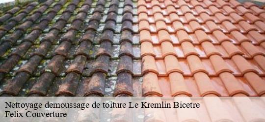 Nettoyage demoussage de toiture le-kremlin-bicetre-94270 Felix Couverture