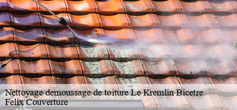 Nettoyage demoussage de toiture  le-kremlin-bicetre-94270 Felix Couverture