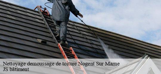 Nettoyage demoussage de toiture  nogent-sur-marne-94130 JS bâtiment