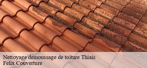 Nettoyage demoussage de toiture  thiais-94320 Felix Couverture