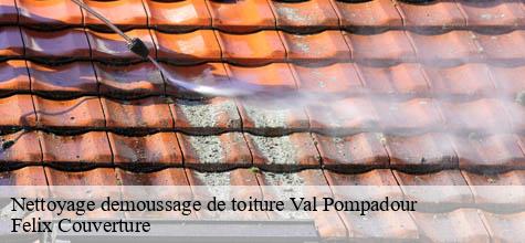 Nettoyage demoussage de toiture  val-pompadour-94460 Felix Couverture