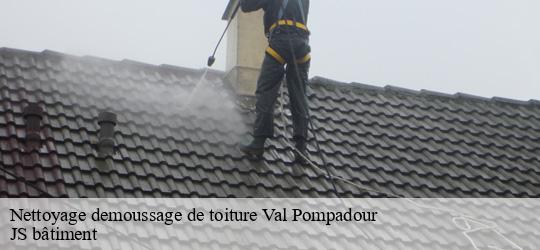 Nettoyage demoussage de toiture val-pompadour-94460 JS bâtiment